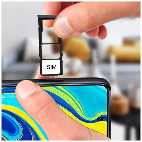 Slot Sostitutivo Scheda Sim Xiaomi Redmi Note 9s 2x Nano Sim E 1 Micro-sd Grigio - Foto 6