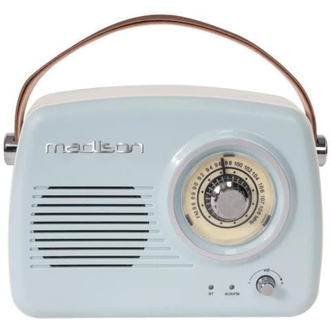 Freesound-vr30 - Radio Portatile Ricaricabile - Bluetooth, Aux E Fm - Sintonizzatore Analogico - Foto 1