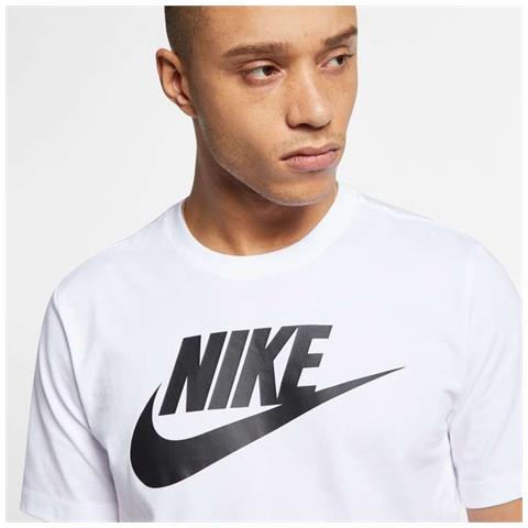 T-shirt Uomo Icon Futura Taglia Xxl Ar5004-101 Bianco - Foto 2