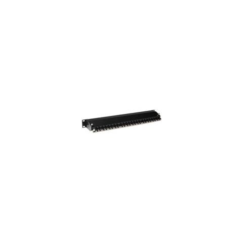 Patchpanel 24-poorts Shielded CAT6A with cover - Foto 1