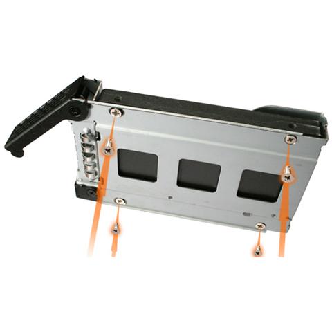 MB994TK-B, HDD, SSD, SAS, SATA, Seriale ATA II, Serial ATA III, Nero, Argento, Metallo - Foto 1