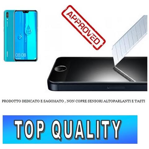 Tempered Glass Screen Protector Pellicola Vetro Temprato Huawei Y9 (2019) - Foto 1
