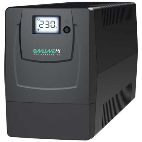 Online Usv-systeme Usv Yunto Smile 800 A Linea Interattiva 0,8 Kva 480 W 2 Presa (e) Ac - Foto 1