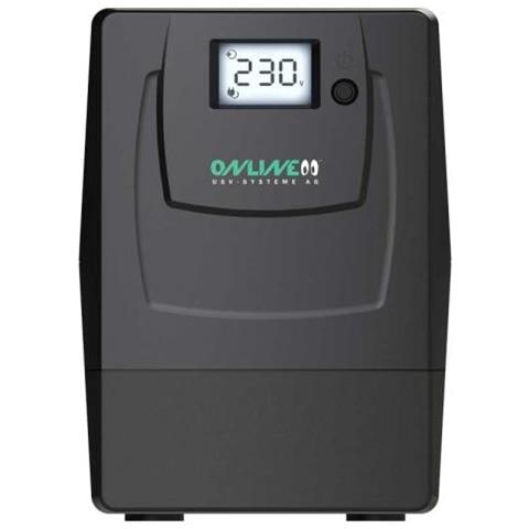 Online Usv-systeme Usv Yunto Smile 800 A Linea Interattiva 0,8 Kva 480 W 2 Presa (e) Ac - Foto 2
