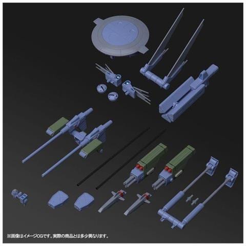 P- Master Grade Mg 1/100 Mobile Suit Gundam Mission Pack E-type & S-type For Gundam F90 - Foto 1