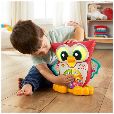 Fisher-price - Elisabeth The Owl - Giocattolo Per L'apprendimento Precoce - 18 Mesi E + - Foto 1