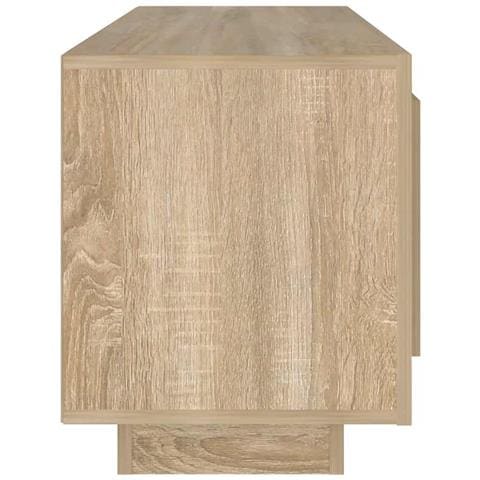 Mobile Porta Tv Rovere Sonoma 102x35x45 Cm In Legno Multistrato - Foto 2