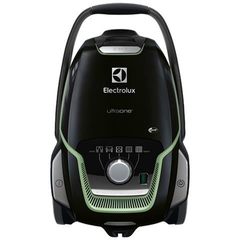 EUOC9GREEN Ultra One Aspirapolvere a Traino con Sacco Potenza 850 Watt Colore Nero/Verde - Foto 2