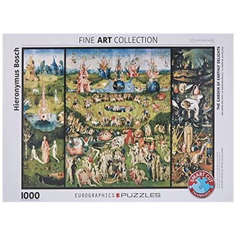 Puzzle Il Giardino Delle Delizie Di Heironymus Bosch (1000 Pezzi) - Foto 1