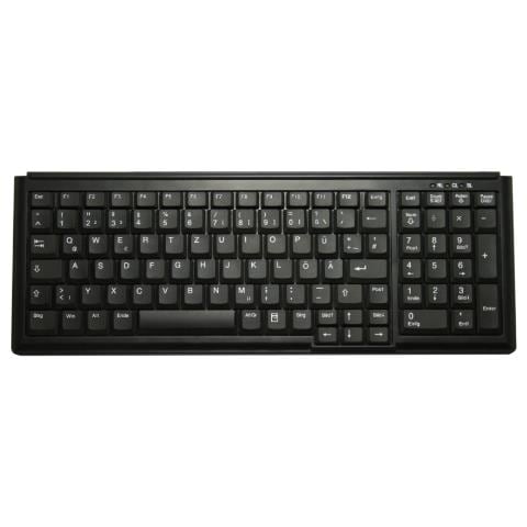 Tastiera Cablato AK-7000-U-B/GE  per PC/server (Layout Tedesco) Colore Nero - Foto 1