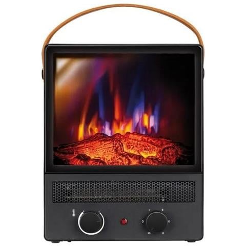 Termoventilatore Portatile Mpm Mek-02 Nero 1500 W - Foto 1