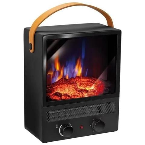 Termoventilatore Portatile Mpm Mek-02 Nero 1500 W - Foto 2