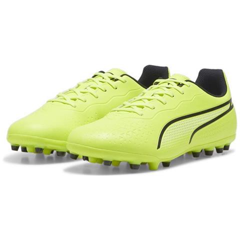 Scarpe Da Calcio King Match Mg Green 107572-02 Uomo Taglia 46 Colore Giallo Fluo - Foto 1