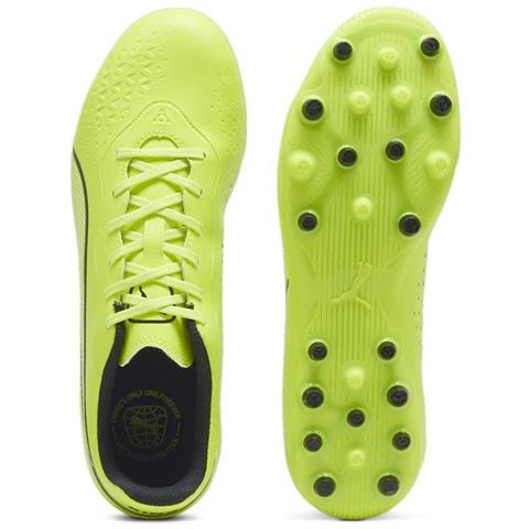 Scarpe Da Calcio King Match Mg Green 107572-02 Uomo Taglia 46 Colore Giallo Fluo - Foto 2