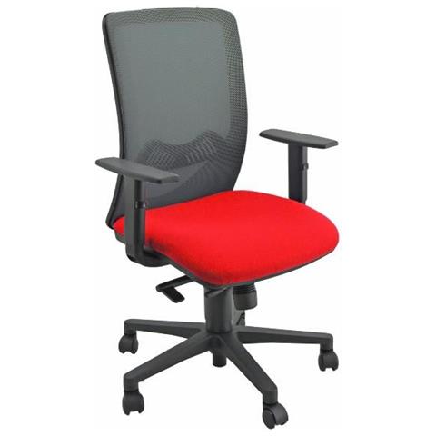 Sedia Oper Nathan Red+bracc Regolab - Foto 1