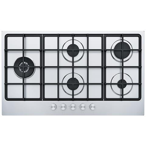 Smart FHSM Acciaio inox Da incasso 88 cm Gas 5 Fornelli - Foto 1