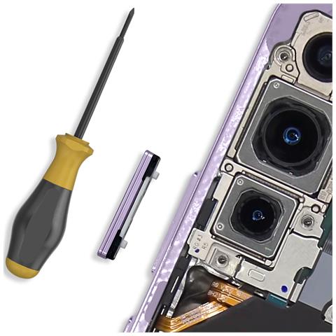 Tasto Del Volume Galaxy S22 E S22 Plus Originale, Viola - Foto 2