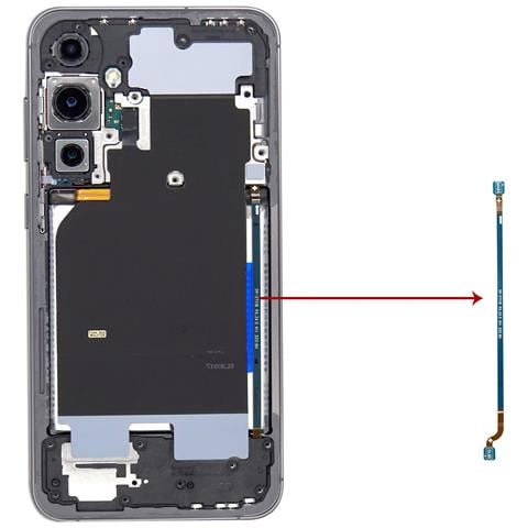 Connettore Frc Scheda Madre Schermo S23 Fe Originale, Nero - Foto 4