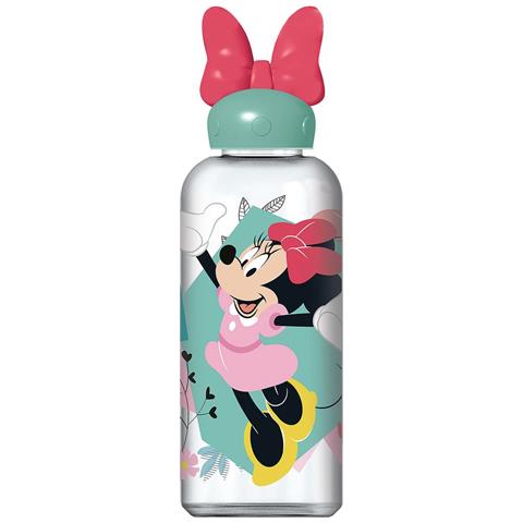 Borraccia Originale Minnie 3d In Plastica Per Bambini Da 560 Ml. - Foto 1