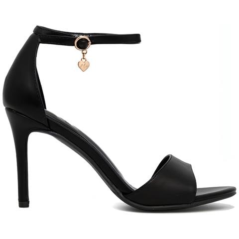 Leyla Sandals Sandali Sintetico Scarpe Donna Nero Eu 40, Mxty017501w 1000 - Foto 2