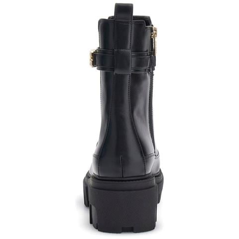 Yelma Booties Stivaletti Pelle Di Mucca Scarpe Donna Nero Eu 40, Fl8yea Ele10 Black - Foto 3