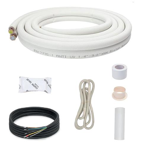 Kit Tubo Di Rame Isolato 1/4-3/8 Sannover 5 M - Foto 1