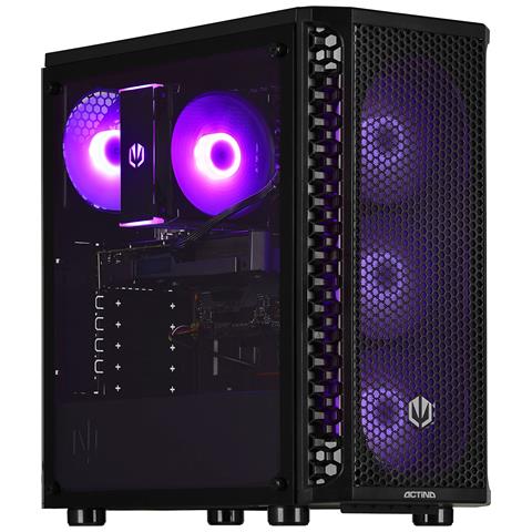 5901443404859 PC AMD Ryzen™ 7 8700G 32 GB DDR5-SDRAM 1 TB SSD AMD Radeon RX 7800 XT Midi Tower Nero - Foto 1