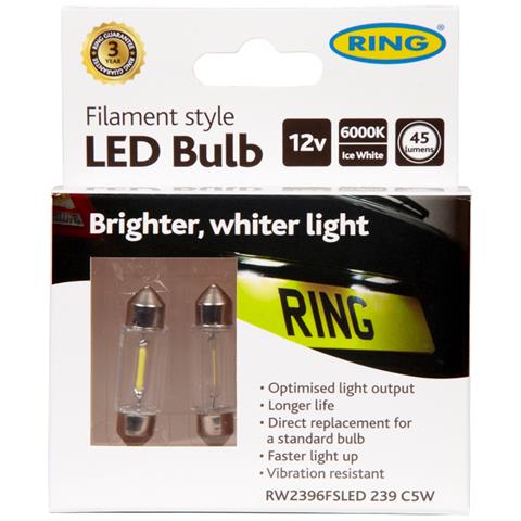 Lampadine Led A Filamento C5w 12v - Foto 2