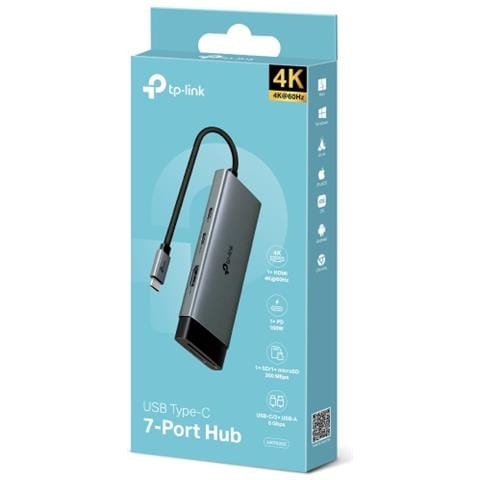 UH7020C hub di interfaccia USB 3.2 Gen 1 (3.1 Gen 1) Type-C 5000 Mbit /s - Foto 2