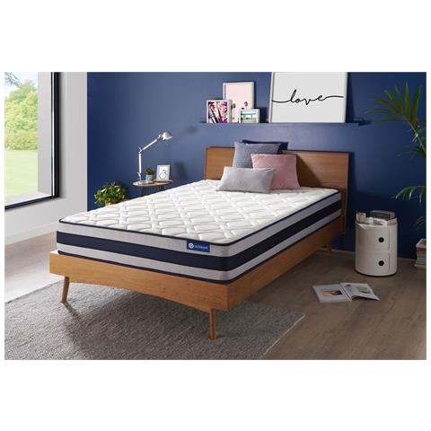 Materasso Matrimoniale Actiflex Ergo 140x200cm - Spessore : 24cm - Molle Insacchettate E Memory Foam - Rigido - Foto 1
