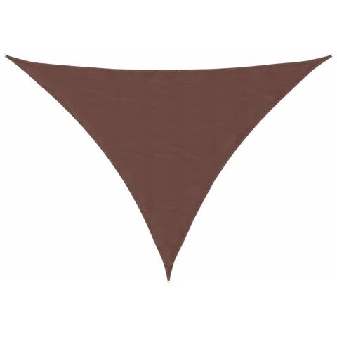 Vela Parasole Marrone 7x5x5 m 100% Poliestere Oxford - Foto 1