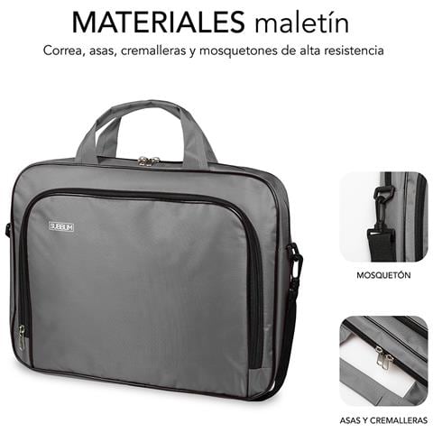 SUB-LB-1OLB031 borsa per laptop 35,6 cm (14") Borsa con caricamento dall'alto Grigio - Foto 3