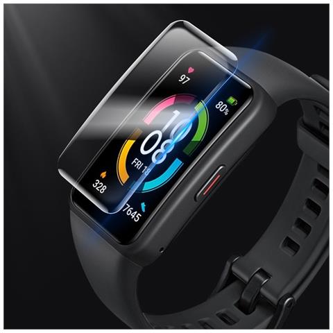 Protezione Schermo Tpu Bianca Facile Da Strappare (confezione Da 3) Compatibile Con Realme Band 2 - Foto 3