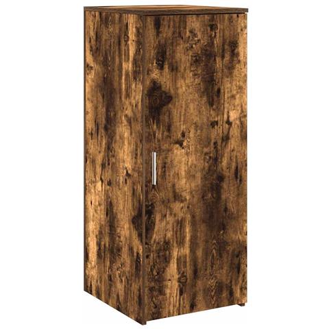 Banco Reception Rovere Fumo 180x50x103,5cm in Legno Multistrato - Foto 9