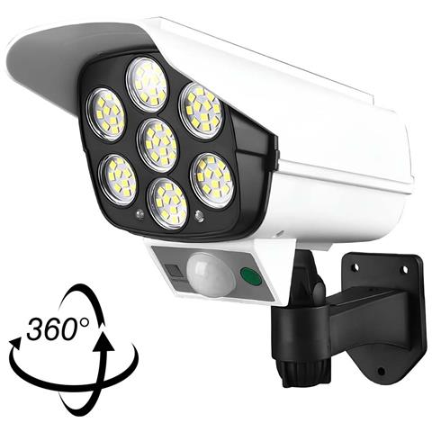 Illuminazione Solare A 77 Led 360° Per Giardino E Vialetto Con Sensore Di Movimento - Foto 2