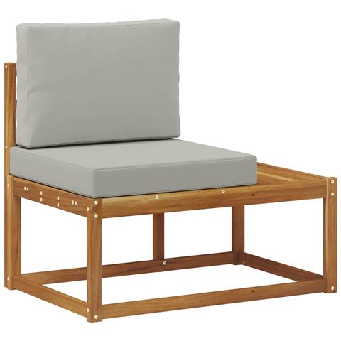 Divano da Esterno con cuscino Naturale 91 x 63 x 73 cm - Foto 1