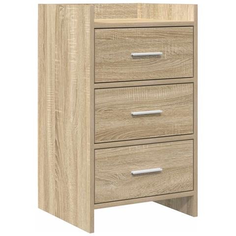 Comodini Rovere Sonoma 40 x 36 x 70 cm Legno ingegnerizzato - Foto 1