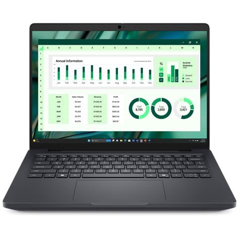 Pro Max 14 MC14250 Intel Core Ultra 7 265H Workstation mobile 35,6 cm (14") Full HD+ 16 GB LPDDR5x-SDRAM 512 GB SSD NVIDIA RTX PRO 500 Blackwell Wi-Fi 7 (802.11be) Windows 11 Pro Inglese UK Nero - Foto 1