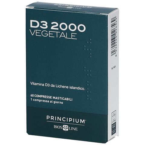 Principium D3 2000 Masticabile 60 Compresse - Foto 4