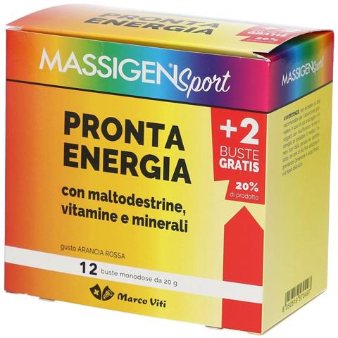 Massigen Sport Pronta Energia 12 Bustine - Foto 5