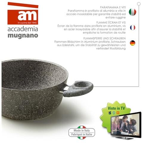 Casseruola 2 Maniglie in Pietra - Rivestimento Antiaderente - Diametro 20 cm - Foto 7
