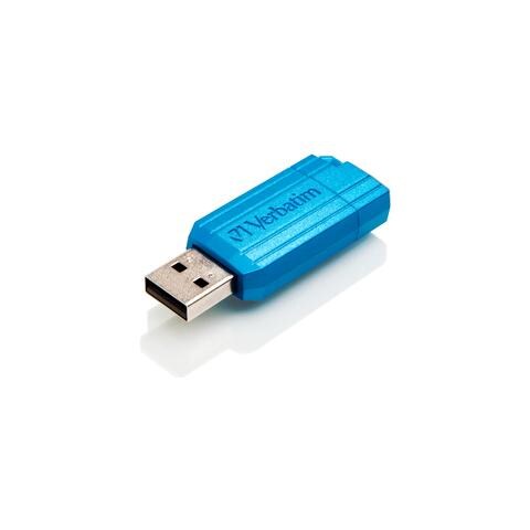 Chiavetta USB 2.0 PinStripe 32GB Colore Blu Mare - Garanzia Europa - Foto 1