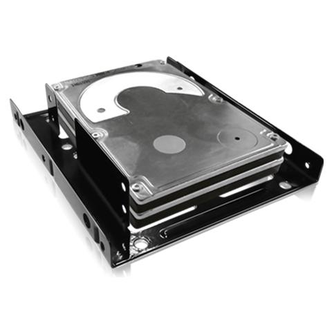 IB-AC643, HDD, SSD, SATA, 6,35 cm (2.5") , Nero, Alluminio, 72g - Foto 2