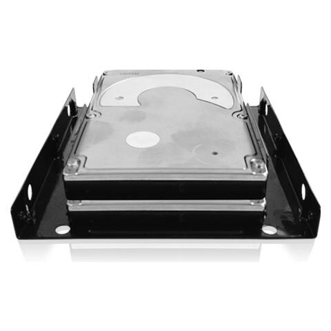 IB-AC643, HDD, SSD, SATA, 6,35 cm (2.5") , Nero, Alluminio, 72g - Foto 3