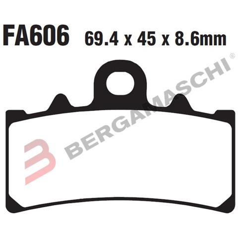 B1r R1860600 Pastiglie Hh Ktm Duke 125 11- Fa606hh - Foto 1