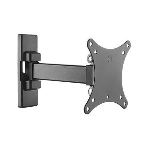 Staffa A Muro 2 Snodi Per Monitor 13-27" Fino A Vesa 100x100 Orientamento Verticale E Orizzontale - Foto 1