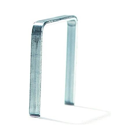 11910731 No. 140 Graffe a filo piatto 10 mm, Acciaio - Foto 2