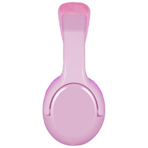KidsBeat - Cuffie per Bambini con Filo Colore Rosa + 10 Sticker 3D  - Foto 2