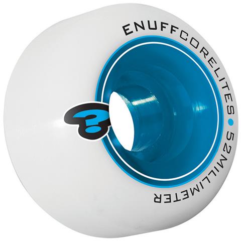 Ruote Skateboard Corelites 52mm White / blue 4 Pz - Foto 1