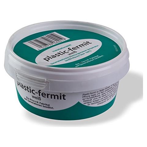 Plastica- Bianco, Durata Plasti Che Guarnizione Massa, Fino Resistente Calore 100 ° C (500 G / 1000 G Scatola), Bianco - Foto 1